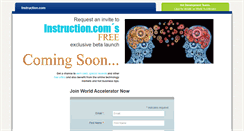 Desktop Screenshot of instruction.com