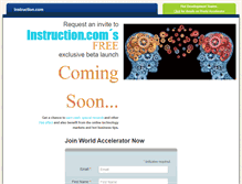 Tablet Screenshot of instruction.com